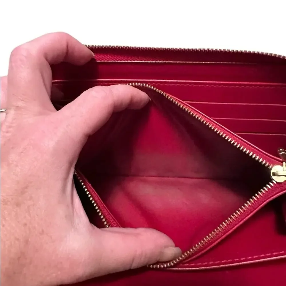 Louis Vuitton elegant red